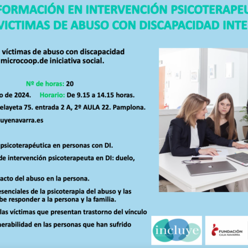 curso intervención personas con discapacidad